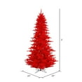 thumbnail image 2 of Vickerman 3' Red Fir Artificial Christmas Tree, Unlit, 2 of 2
