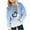 #06 Light Blue, variant on Girls Hoodies 2-14 Years Lover Heart Hooded Pullover with Pocket Big Kids Oversized Sweatshirts Tie Dye s Tops Fall Winter Clothes for Teen Girl Casual Loose Hoodie