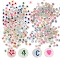 thumbnail image 1 of 4 bolsas de cuentas acrílicas luminosas para hacer pulseras, bisutería y decoración., 1 of 6