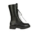 thumbnail image 3 of Womens Vera Mid Calf Biker Boots, 3 of 5