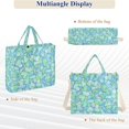 thumbnail image 6 of FORMRS Womens Corduroy Tote Bag Crossbody Shoulder Purse Handbag with Detachable Strap, Abstract Hearts Pattern, 6 of 7