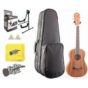 Oscar Schmidt OU26T 6 String Tenor Size Acoustic Ukulele w/Hard foam case + More