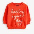 thumbnail image 2 of HWJAD Boy's Lightweight Sweatshirt Toddler Boys Cotton Long Sleeve Pullover Tops Kids Fall Winter Crewneck Shirt-Smile Letter, 2 of 7