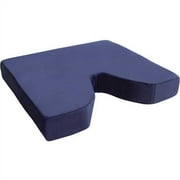 Essential Medical Supply Coccyx Foam Seating Cushion for Wheelchairs, Home or Office Use