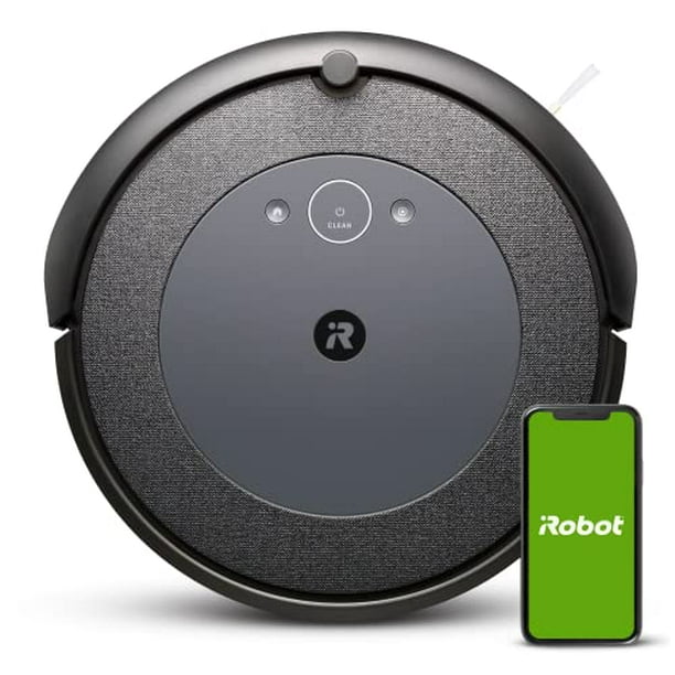 iRobot Roomba i4 EVO - Robot aspirador con conexión Wi-Fi: limpia por habitación con mapeo inteligente, compatible con Alexa, ideal para pelo de mascotas, alfombras y suelos duros.