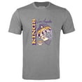 thumbnail image 2 of Men's Levelwear Gray Los Angeles Kings Retro Richmond Netminder T-Shirt, 2 of 3