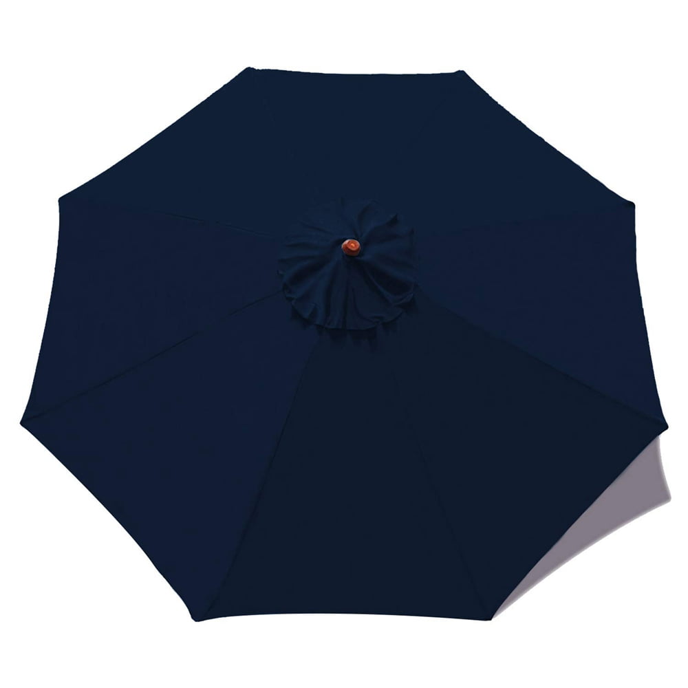 Patio Umbrella 6.5ft Umbrella Replacement Canopy 6 Ribs in Blue (Canopy