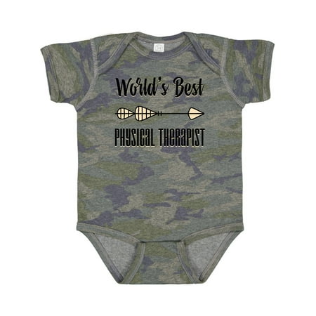 

Inktastic Gift for Physical Therapist Arrow World s Best Gift Baby Boy or Baby Girl Bodysuit