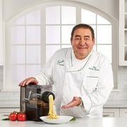 Emeril Lagasse Pasta & Beyond Electric Pasta and Noodle Maker Machine with Slow Juicer Attachment, Black,