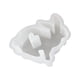 thumbnail image 2 of Moldes para hornear, moldes para pasteles, moldes de Pascua. Molde para hornear de Pascua. Molde de Pascua para yeso. Molde de silicona para velas de cera de soja., 2 of 3