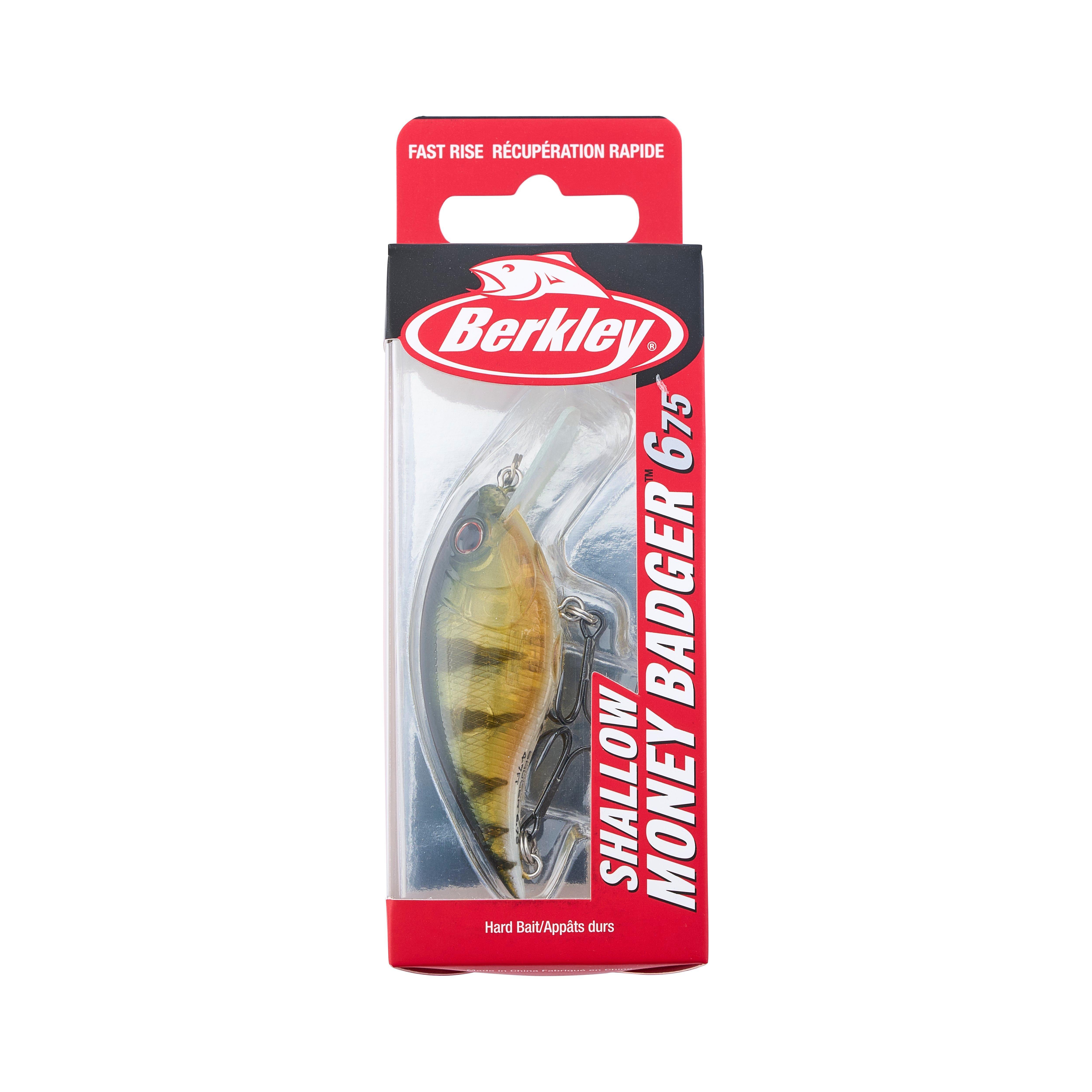 Berkley Shallow Money Badger Fishing Crankbait, 2.75 in, Hybrid Baitfish-Crayfish