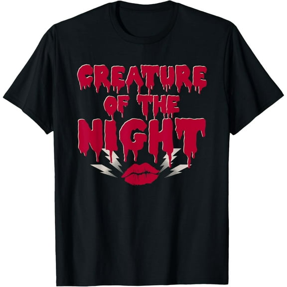 Creature of the Night - Rock Musical - Horror Show - Lips T-Shirt
