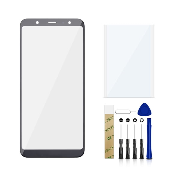 For Samsung Galaxy A6  Plus SM-A605G/DS Replacement Front Outer Glass Lens Screen Tool