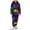 Multicolour-a, variant on WhouRiu Boys Girls Autumn Casual Outfits Kids Unisex Fashion Graphic Pullover Hoodies And Pants Sets