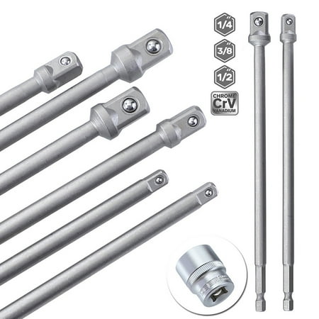 

Socket Adapter Extension Hexagonal Shank To Square Socket Electric Wrench Extension Converter Sockets