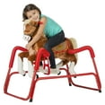thumbnail image 4 of Rockin' Rider Lucky Talking Plush Spring Horse,Brown,40.00 X 24.00 X 38.00 Inches, 4 of 4