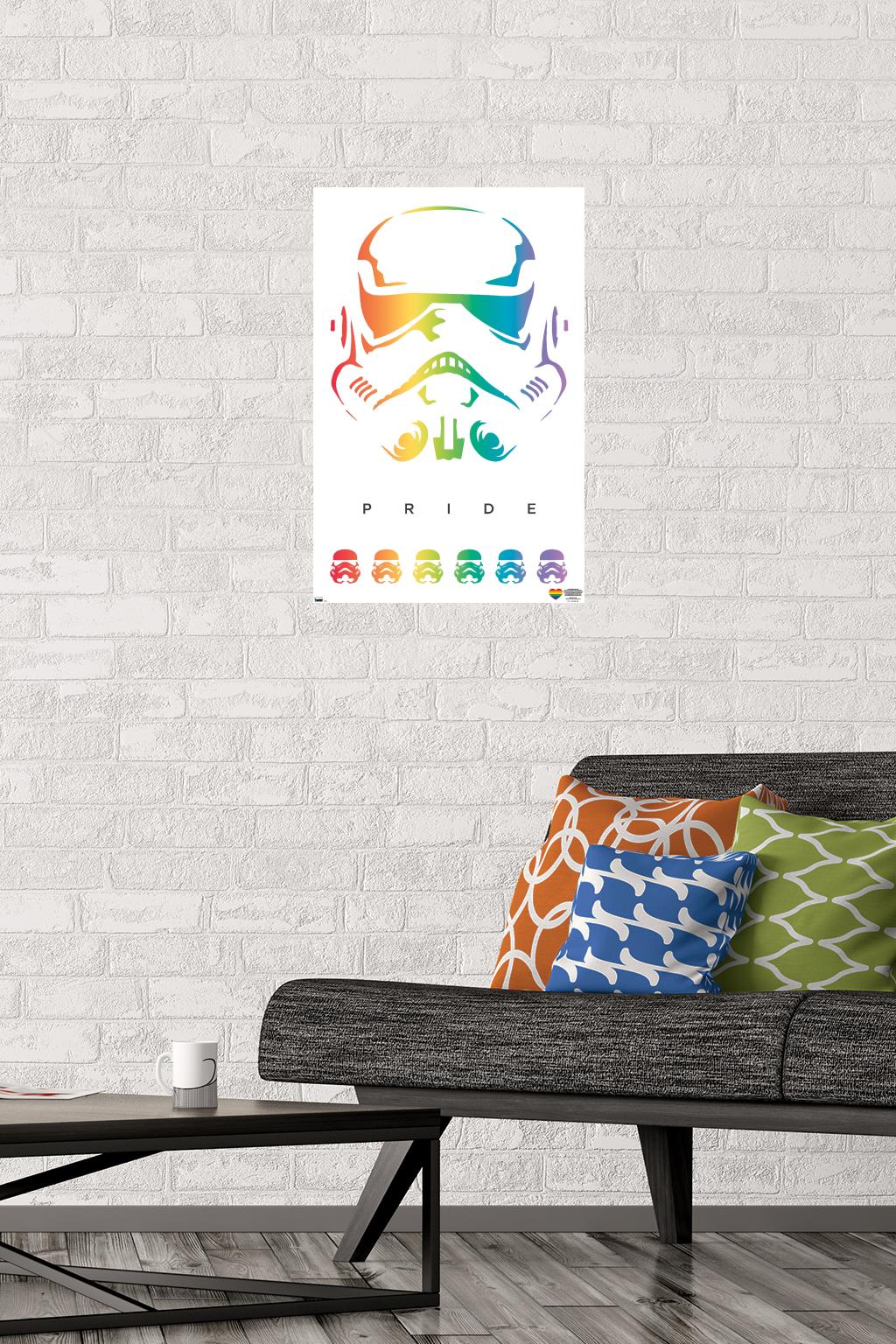 Star Wars: Saga - Stormtrooper Pride Wall Poster, 14.725" x 22.375"