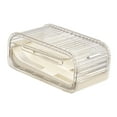 thumbnail image 3 of Huevera transparente para nevera, automática, apilable, reutilizable, de 2 , organizador de huevos, bandeja de almacenamiento para despensa y, 3 of 9