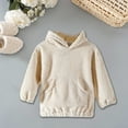 thumbnail image 7 of biudgviw Oversized Sweatshirt for Children Soft Knit Long Sleeve Cute Pullover Tops Lounge Winter Fleece Hoodies with Pockets, 7 of 7