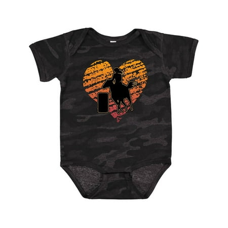 

Inktastic Barrel Racing Rodeo Cowgirl Gift Baby Girl Bodysuit