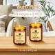 thumbnail image 5 of Set de velas Fissiworx con aroma a vainilla, 440 ml, paquete de 2 unidades, 110 horas, regalo, 5 of 9