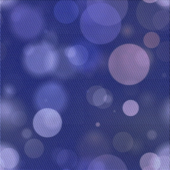 Ahgly Company Indoor Square Patterned Cobalt Blue Area Rugs, 5' Square