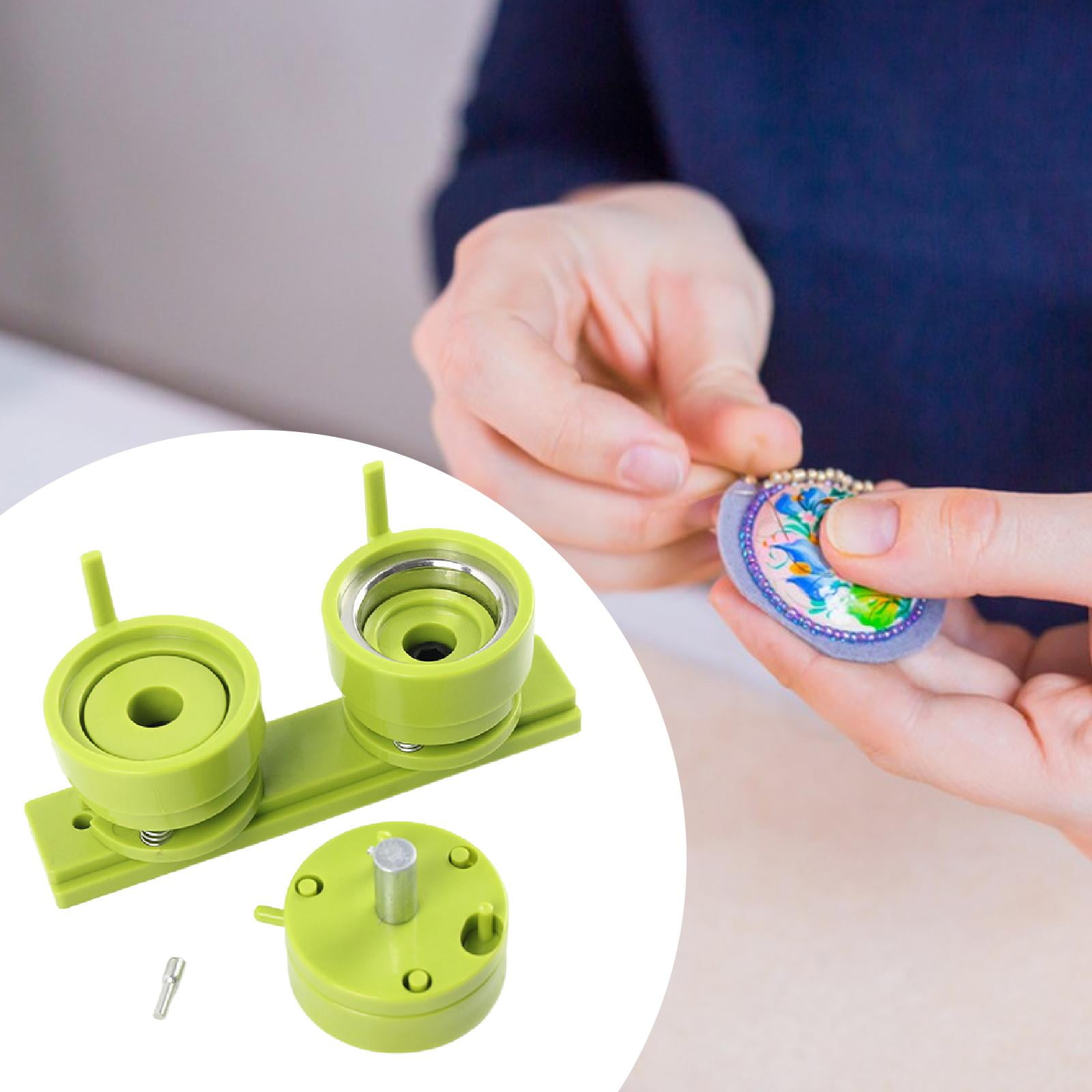 Badge Machine Mould Button Maker Mould Round Button Maker PP Material Convenient for Handmade Crafts Hobbyists