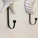 thumbnail image 2 of Wall Coat Hooks, 3pcs Resin Hanger Decorative Hooks (white), 2 of 3
