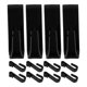 thumbnail image 1 of 20pcs Mini Mesh Hooks Over The Door Hooks Plastic Single Over Door Hooks Door Hanger Hook Door Hooks for Hanging Towels Clothes Bathroom Organization, 1 of 3