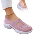 thumbnail image 5 of Willtoo Women's Slip On Sneakers Casual Wide Toe Workout Tennis Walking Shoes with Arch Support Comfortable Orthopedic Footwear, 5 of 7