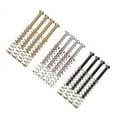 thumbnail image 3 of Lefu 4 Pcs Guitare humbucker Vis et Ressorts M3 * 30MM en chrome Noir Ou or, 3 of 6