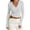 White #42, variant on WULMLEO Womens Long Sleeve Shirts 2025 Fall Trendy Deep V Neck Slim Fit Basic Tops Casual Going Out Top Tee Blouse Brown XS