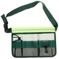 thumbnail image 4 of OHOIOLLA Gardeners Tool Belt 1 Set Green Rectangular Oxford Cloth Waist Belt Pouch for Gardening 11.4x13.2in, 4 of 8