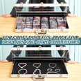 thumbnail image 2 of 24"x20" Trade Show Display Case Sports Card Portable Aluminum Showcase Table Top Locking Display Case for Jewelry Trading Cards Collectibles, 2 of 6