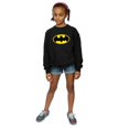thumbnail image 4 of DC Comics Girls Batman Logo Sweatshirt, 4 of 5