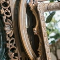 thumbnail image 3 of Decorative Mirror French Palace Style Carving Frame Wall Mirror, 3 of 5