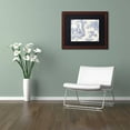 thumbnail image 3 of Trademark Fine Art "Toile Fabrics VI" Canvas Art by Color Bakery Black Matte, Wood Frame, 3 of 4