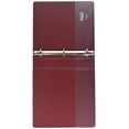 thumbnail image 3 of school smart polypropylene round ring binder, 1-1/2 in, maroon, 3 of 3