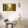 thumbnail image 4 of 3D Forest View Window Decals - Removable Peel & Stick Nature Wall Stickers for Living Room & Bedroom, 4 of 8