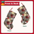 thumbnail image 2 of Lsque Maple colorful Pattern 18 Inch Christmas Stockings, Festive Holiday Stocking for Christmas Decorations Holiday Decor, 2 of 8