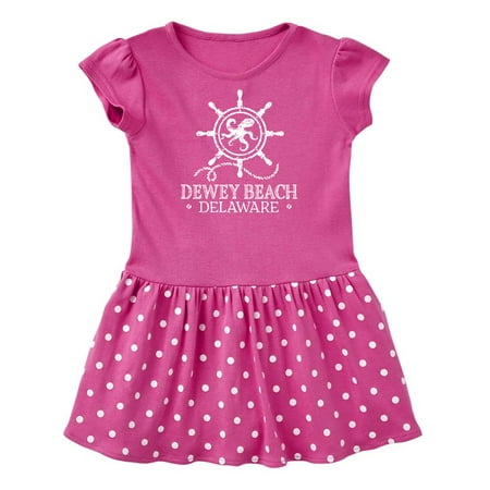 

Inktastic Dewey Beach Delaware Nautical Gift Baby Girl Dress