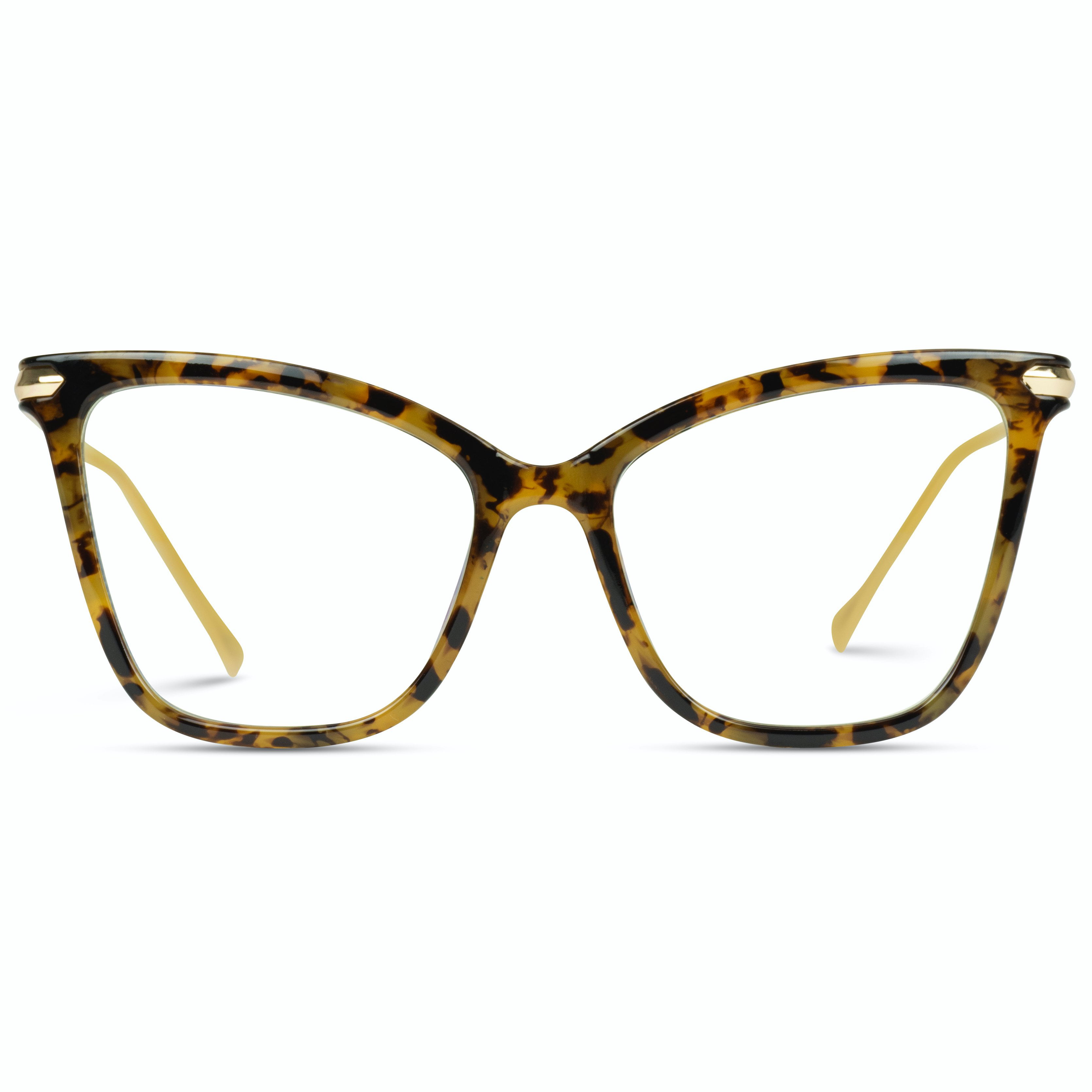 WearMe Pro - New Elegant Oversized Clear Cat Eye Glasses - Walmart.com
