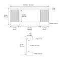 thumbnail image 3 of Electric Fireplace Floating Mantel Shelf with Lighting, Urban Cement, 3 of 6