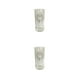 thumbnail image 4 of Naiovety 400ml Glass Cup With Straw Reusable Tea Milk Beer Mug Wine Restaurant Drinking Breakfast Large-Capacity Transparent 2piezas, 4 of 6