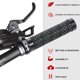 thumbnail image 5 of Empuñaduras de manillar de bicicleta BUCKLOS Double Lock de goma blanda, 13 cm, 5 of 6