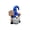 Blue, variant on Christmas Faceless Elf Gnome Statue Mini Resin Micro Landscape Ornament Holiday Figurine Home Garden Desktop Decorative Sculpture for Festive Winter Season Displaying