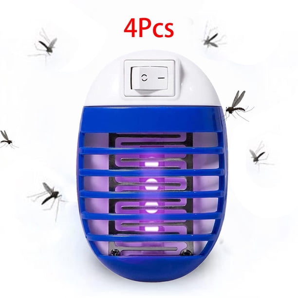 ,Bug Indoor Plug Traps Home,Electric Fly Traps Kitchen, Traps Gnat Catchers with LED Pieces Sharpla exterminador de mosquitos