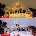 thumbnail image 5 of Uutvmp Christmas Outdoor Decoration Light, Christmas Deer Lights, Christmas Deer Luminous Deer, Gardening Decoration Ornaments Outdoor, Christmas Lighting Tabletop Decoration, 5 of 7