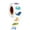 Style2, variant on CCOCC Cute Stickers,2.5cm Kids Room Decoration Meme Stickers,Gift Wrapping Stickers Animal Theme Pack Travel Stickers,Style4