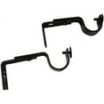 thumbnail image 3 of TEJATAN Adjustable Curtain Rod Brackets, Black, Set of 2, 3 of 3